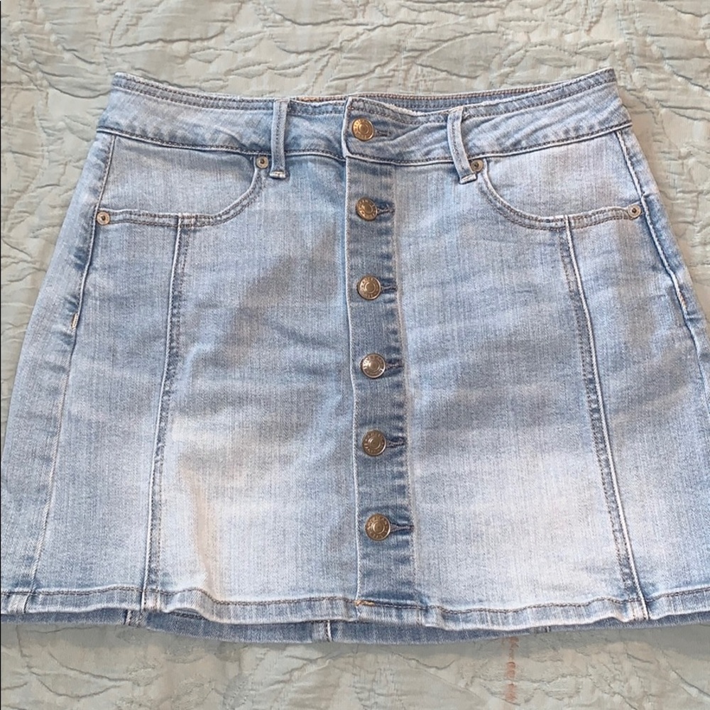 AE Jean skirt